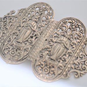 Antique British Colonial Indian Belt Buckle